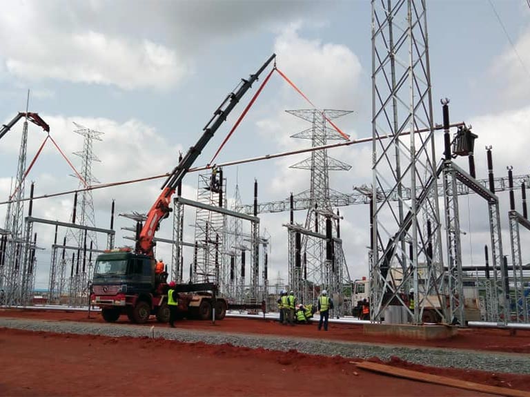 INSTALLING EQUIPMENT ON GAS POWER PLANT AZURA EDO 330kV SS, BENIN